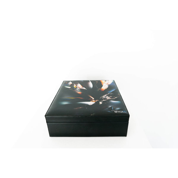 LUXURY ART IN A BOX Handmade Faux Leather Decorative Box Wayfair